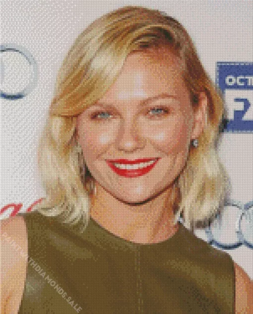 The Actress Kirsten Dunst Diamond Painting