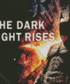 The Dark Knight Rises Poster Diamond Painting