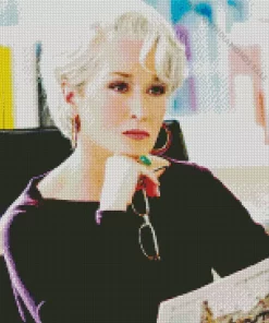 The Devil Wears Prada Meryl Streep Diamond Painting