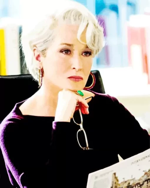 The Devil Wears Prada Meryl Streep Diamond Painting