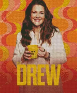 The Drew Barrymore Show Television Show Diamond Painting