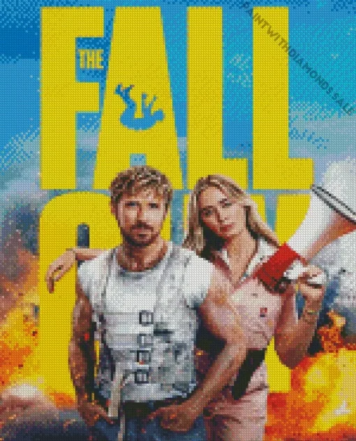 The Fall Guy Ryan Gosling Diamond Painting