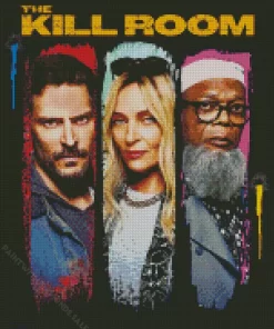 The Kill Room Uma Thurman Diamond Painting