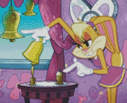 The Looney Tunes Lola Bunny Diamond Painting