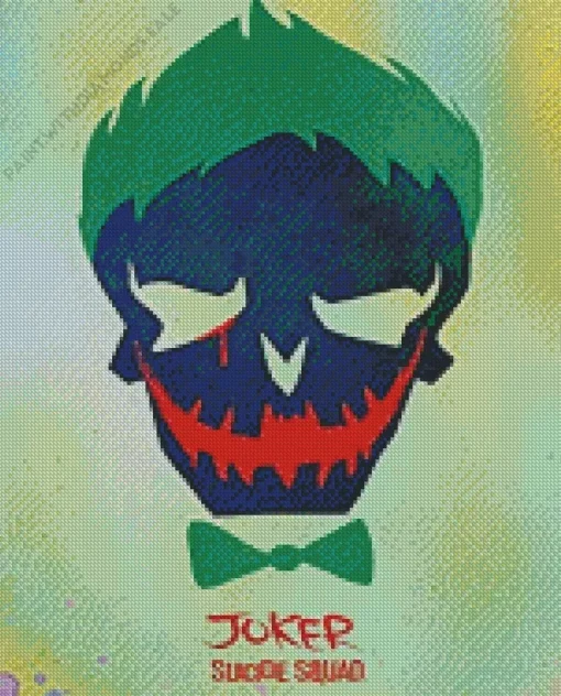 The Suicide Squad Joker Poster Diamond Painting