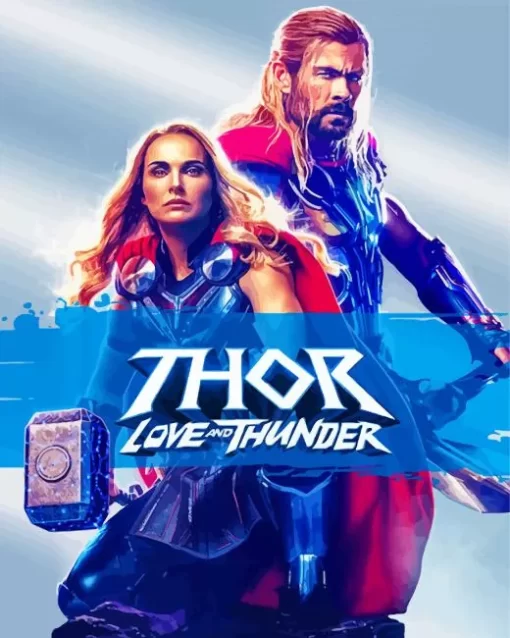 Thor Love And Thunder Diamond Painting