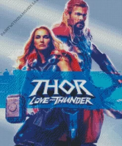 Thor Love And Thunder Diamond Painting