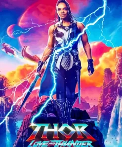 Thor Love And Thunder poster Diamond Painting