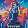 Thor Love And Thunder poster Diamond Painting