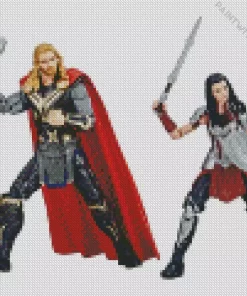 Thor The Dark World Art Diamond Painting