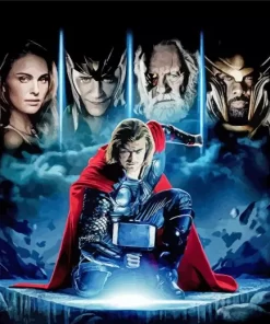 Thor Movie Poster Diamond Painting