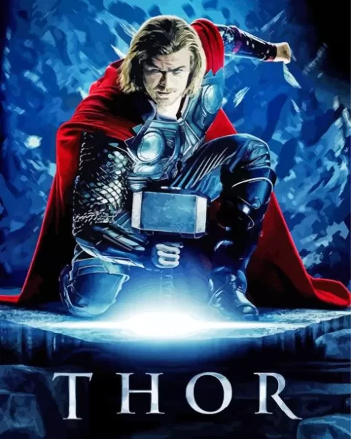 Thor Poster Diamond Painting