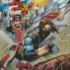 Thunderbolts Marvel Comics Diamond Painting