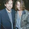 Tim Burton And Johnny Depp Diamond Painting