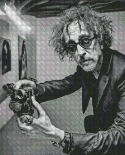 Tim Burton Artwork Diamond Painting