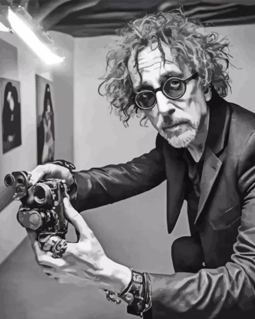 Tim Burton Artwork Diamond Painting