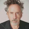 Tim Burton Close Up Diamond Painting