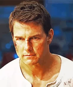 Tom Cruise In Jack Reacher Diamond Painting