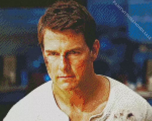 Tom Cruise In Jack Reacher Diamond Painting