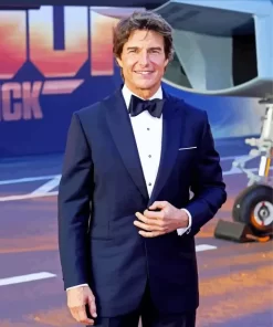 Tom Cruise In Suit Diamond Painting