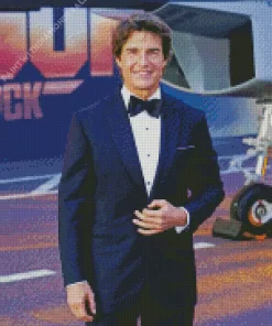 Tom Cruise In Suit Diamond Painting