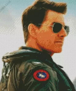 Tom Cruise Wearing Glasses Diamond Painting