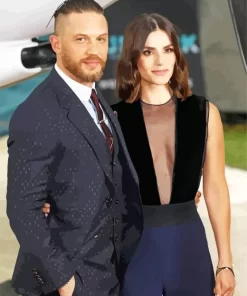 Tom Hardy And His Wife Diamond Painting