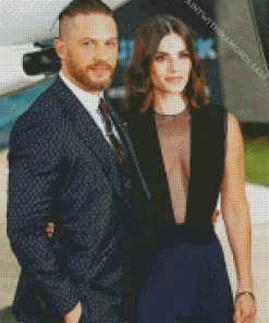 Tom Hardy And His Wife Diamond Painting