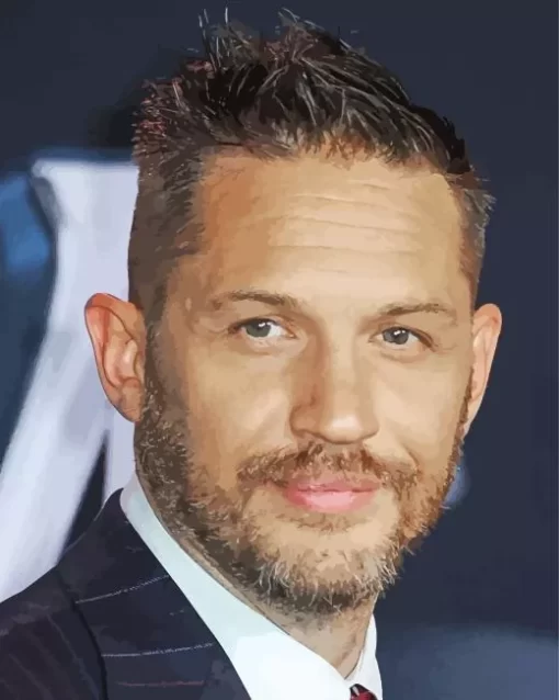 Tom Hardy In Suit Diamond Painting