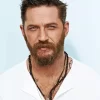 Tom Hardy Wearing White Diamond Painting