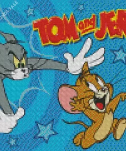 Tom and Jerry Diamond Painting