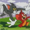 Tom And Jerry Cartoon Diamond Painting