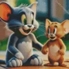 Tom And Jerry Friendship Diamond Painting