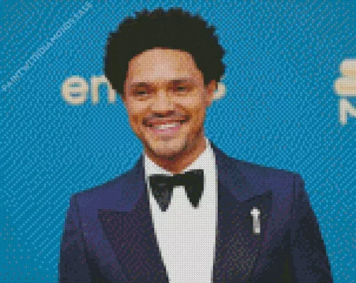 Trevor Noah Diamond Painting