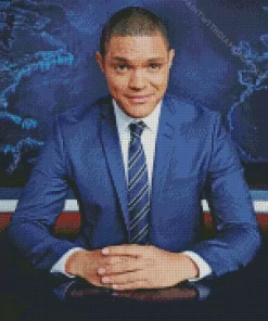 Trevor Noah In A Suit Diamond Painting