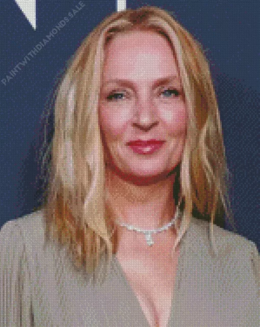 Uma Thurman Actress Diamond Painting