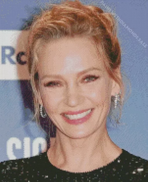 Uma Thurman Smiling Diamond Painting