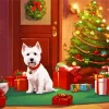 Westy With Christmas Gifts Diamond Painting