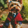 Yorkshire Terrier Wearing Harry Potter Custom Diamond Painting