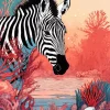 Zebra Animal Diamond Painting