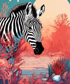 Zebra Animal Diamond Painting