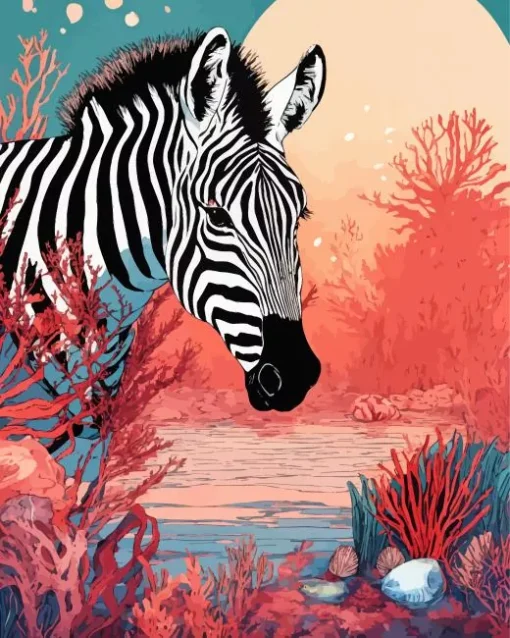 Zebra Animal Diamond Painting