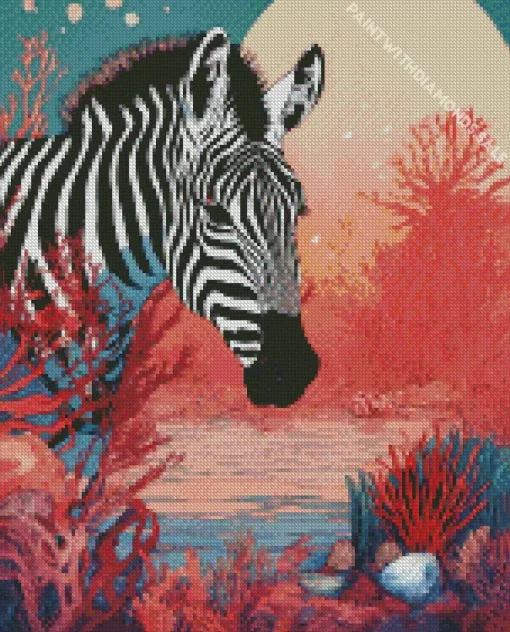 Zebra Animal Diamond Painting