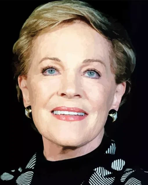 Actress Julie Andrews Diamond Painting