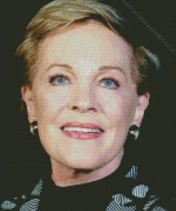 Actress Julie Andrews Diamond Painting