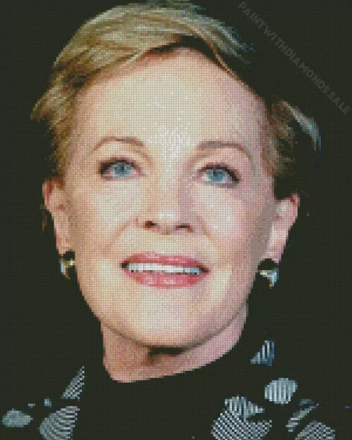 Actress Julie Andrews Diamond Painting