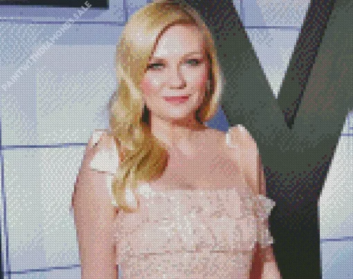 Actress Kirsten Dunst Diamond Painting