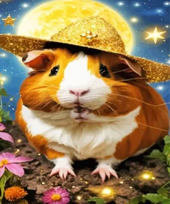 Adorable Guinea Pig Diamond Painting