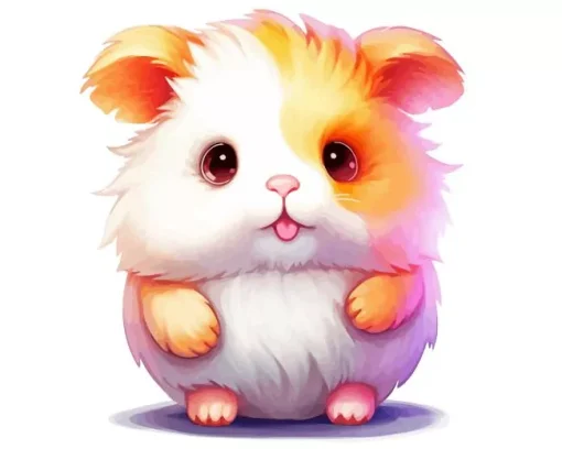 Adorable Hamster Diamond Painting