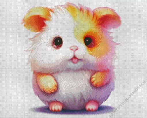 Adorable Hamster Diamond Painting